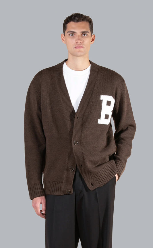 CARDIGAN MISTO LANA IM BRIAN MORO