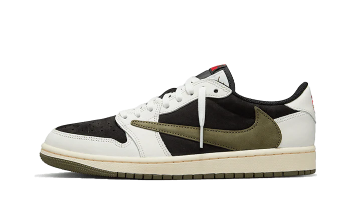 JORDAN 1 LOW TRAVIS SCOTT OLIVE